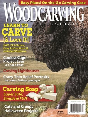 cover image of Woodcarving Illustrated Issue 76 Summer/Fall 2016